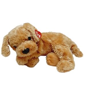 🍒 TY Classics Beanie Baby 12" Skippy Golden Retriever Puppy Dog Plush Kids Toy